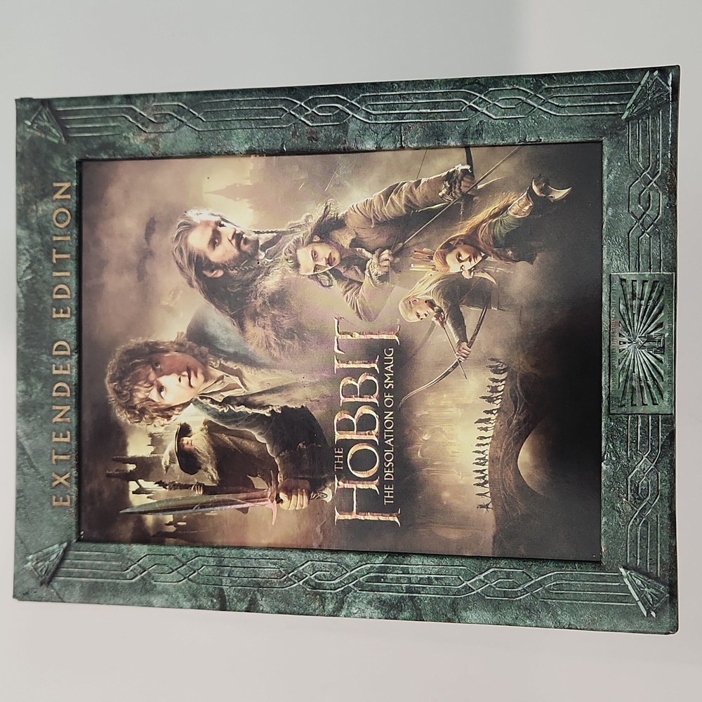 THE DESOLATION OF SMAUG Extended Edition 3 Blu Ray Set, MINT CONDITION